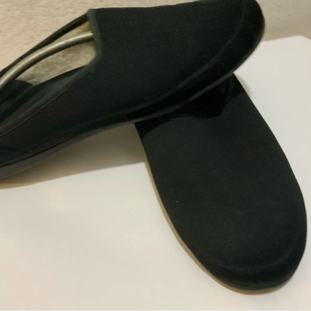 Mahabis Shoes Mens 13.5 black  Iconic Classic Wool Slippers Comfy